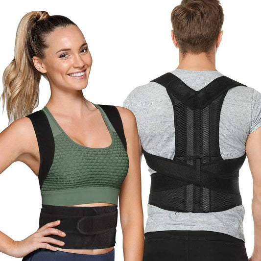 Adjustable Posture Corrector Belt – Back Spine Support for Men & Women
