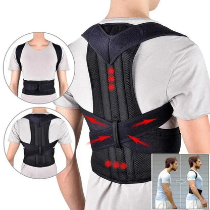 Adjustable Posture Corrector Belt – Back Spine Support for Men & Women